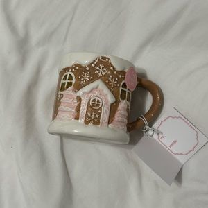 Peppermint & Pine Gingerbread House Mug